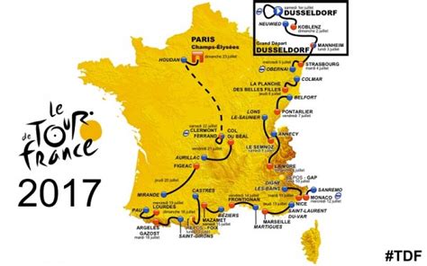 The 2017 Tour de France in numbers .